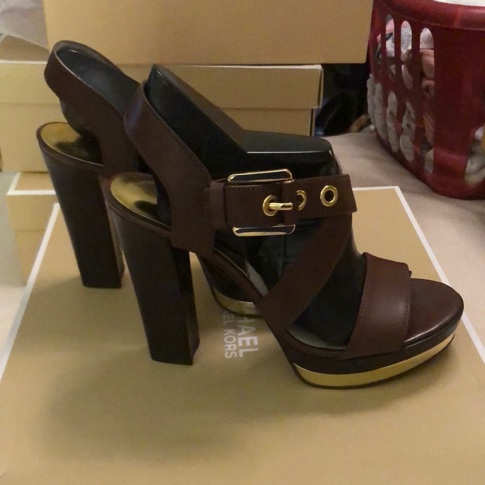 Michael Kors platform heels